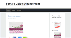 Desktop Screenshot of femaleenhancement-reviews.com